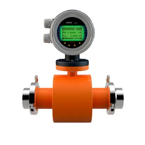 

liner electromagnetic sanitary 6 inch water flow meter 4-20ma factory