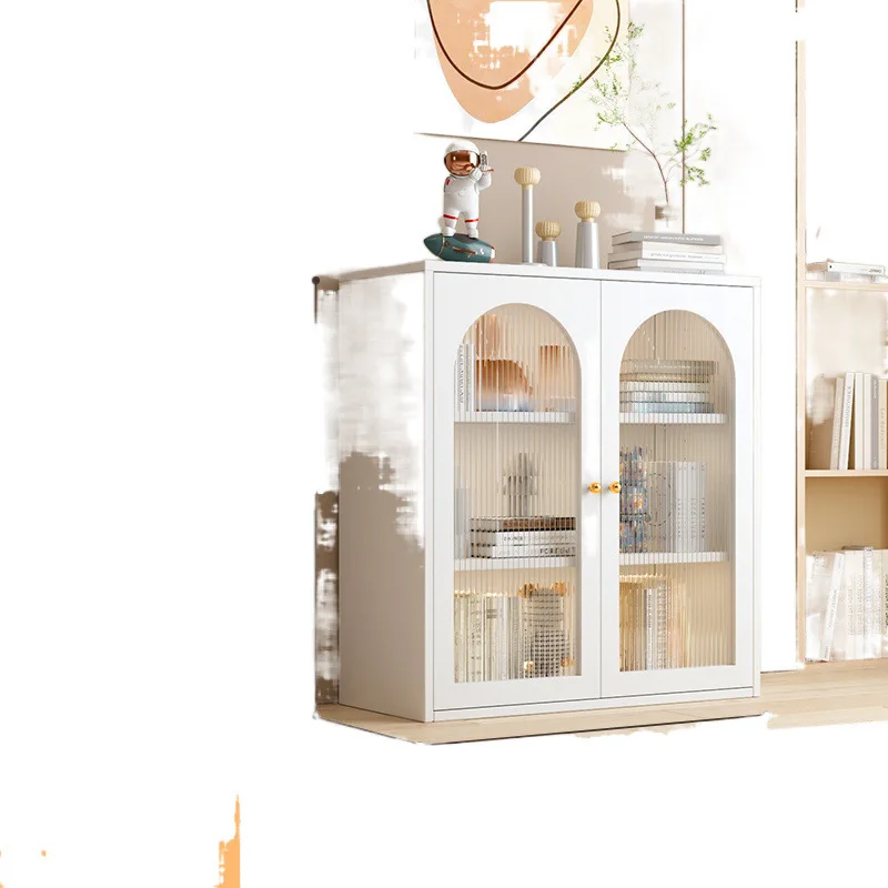 

Bookcase, floor-to-ceiling living room household steel children's bedroom bookshelf, dustproof, multi-layer, wrought iron storag