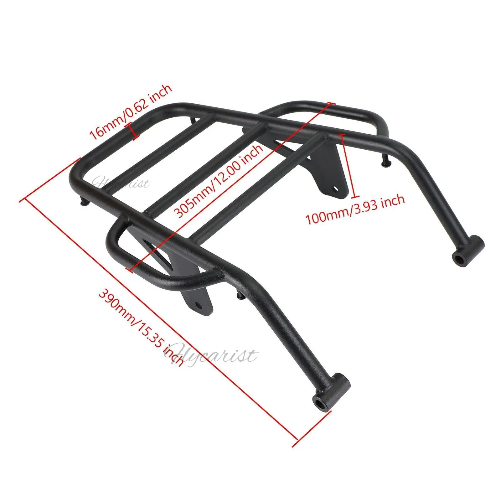 Rear Cargo Rack w/Grab Handle Bar Rail For Kawasaki KLX230 KLX 230 S/SE 2020-2022