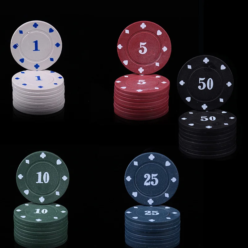 Poker Chips Set Iron Box with 300Pcs Chips and 2 Decks Poker Kit for Texas Hold’Em Casino Gambling - view 6