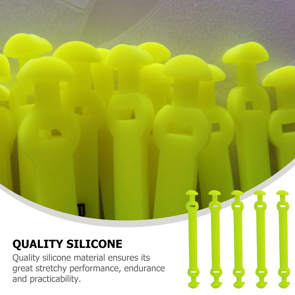 

5Pcs Silicone Tennis Racket Dampeners Long Buckle Shocking Absorbers Reduce Vibration Enhance Stability Professional Use