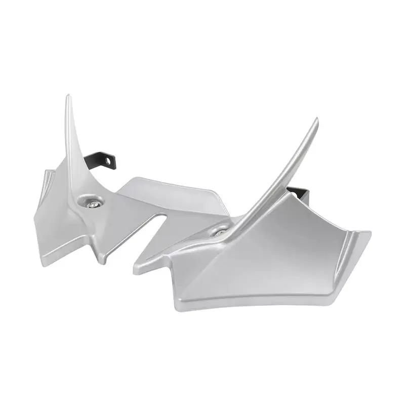 Practical White For Kawasaki Z650 2020-2024 Winglets Front Nose Cone Panel Fairing Beak