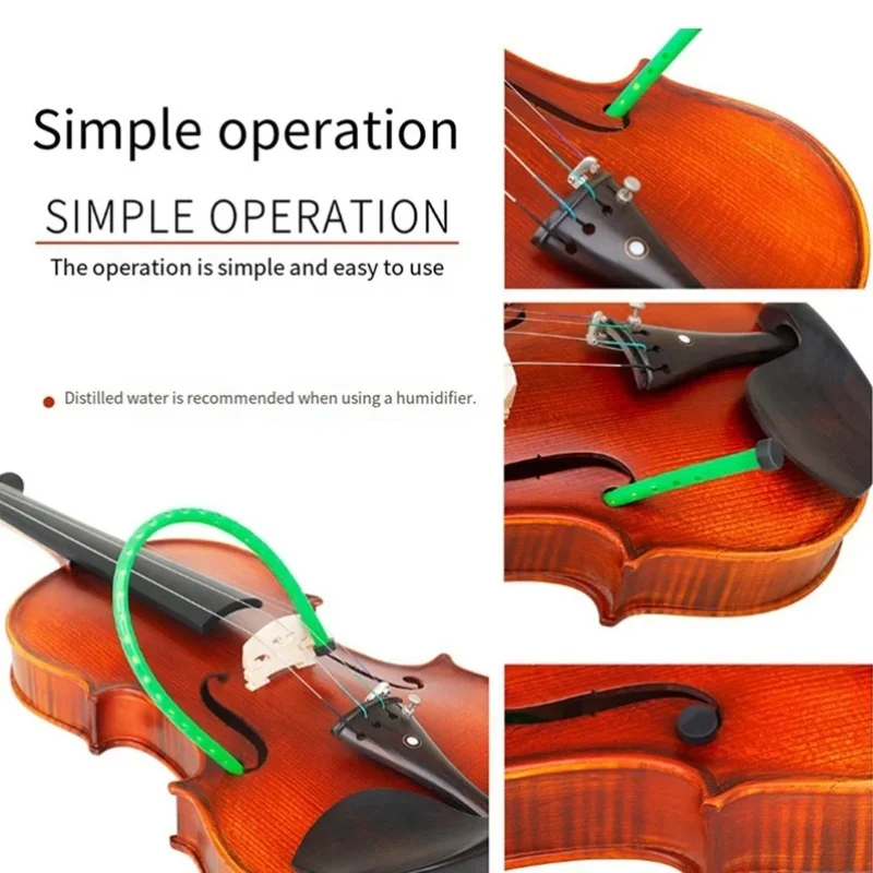 Violin Humidifier - Suitable for All Sizes of Violins. Instrument Maintenance. Protection for Violins During Dry Seasons.