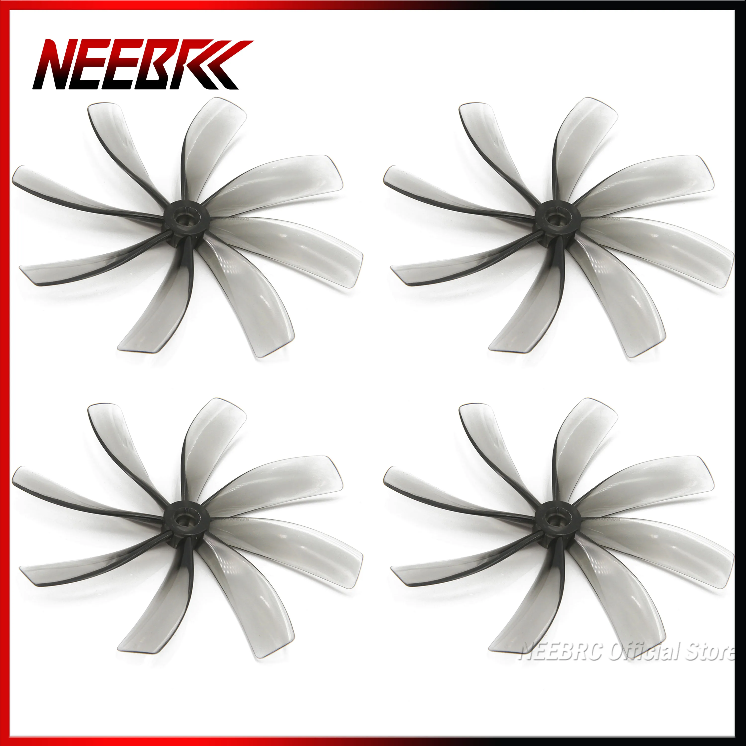 

2/4/8Pairs NEEBRC 89mm 8-Blade 3.5inch 2CW&2CCW PC Propeller for FPV Racing Drone Freestyle Protek35 Cinelog35 Cinewhoop Duct