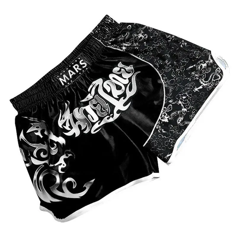 Fighting Gym Muay Thai Shorts Professional Boxing Sanda Suits Training Competition Fighting Fighting Shorts Fitness