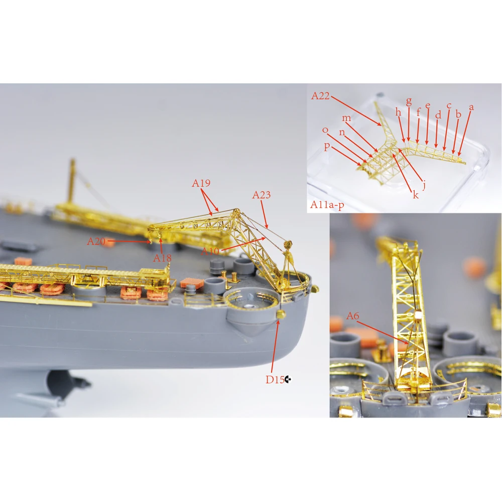 SSMODEL SS350310 1/350 Model Upgrade Sets USN WWII Missouri  For VF350909