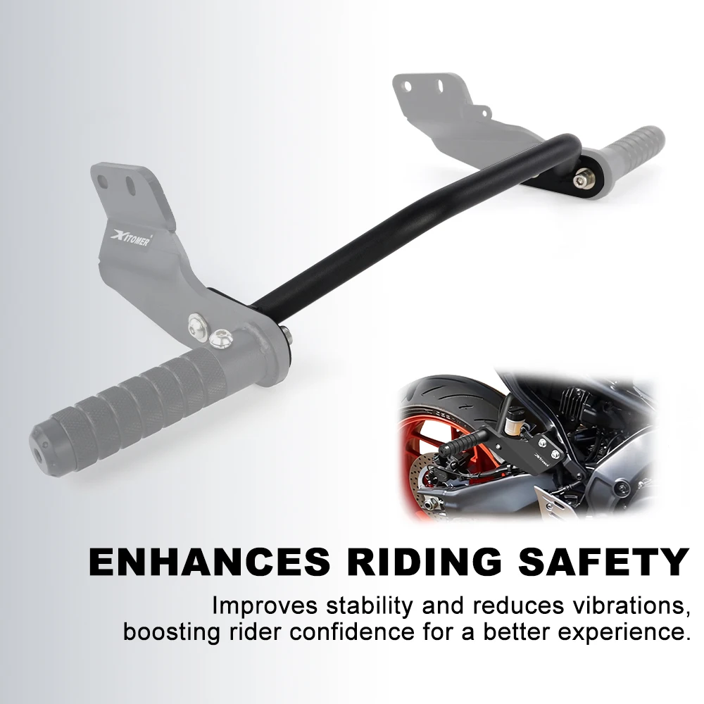 Yamaha MT-09 MT09 MT 09 SP 2021 2022 2023 오토바이 스틸 서브 케이지 스턴트 케이지 뒷좌석 승객 발 페그 크래시 바 엔진 가드