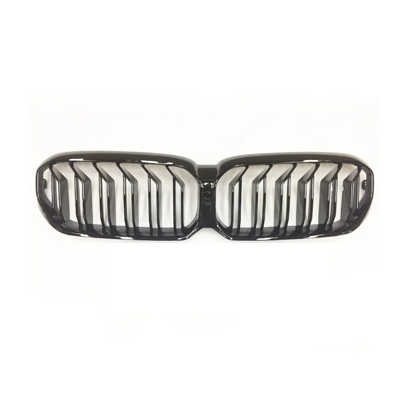 

Gloss Black Double Line Bumper Grill for BMW 5 Series LCI G30 G38 F90 2021-2023 M Style Facelift Grille