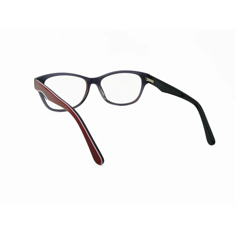 F56 walkers full rim bicolor trendy full acetate with flexible spring hinge classic Vintage optical glasses frames for wemen