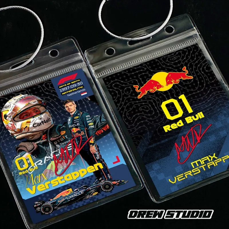 Fan DIY F1 Racing Max Verstappen Russell Leclerc Hamilton Themed Card Decoration Motorsport Memorabilia For Global F1 Lovers view 3