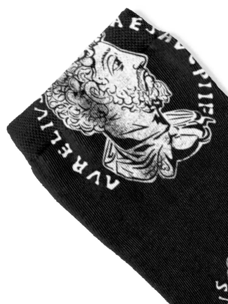 마르쿠스 아우렐리우스 고대 로마 동전 양말 스타킹 해피 럭셔리 선물 양말 소녀 남성용