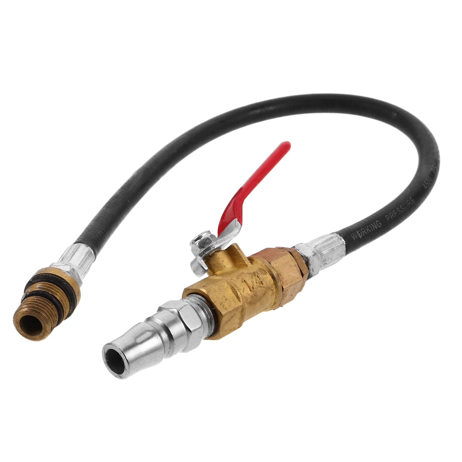 

Cylinder Leakage Testing Assistant Tool with Ball Valve for Engines Air Valve Holder Pressure Pipe Use in Motorcycle Car Truck