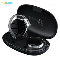 Auriculares inalámbricos TWS con micrófono, cascos con Bluetooth, no intrauditivos, luces nocturnas para correr, reducción de ruido, llamadas HD