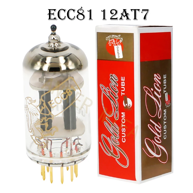 Imagem -05 - Ouro Leão Tubo Eletrônico Precisão Combinando Tubo de Vácuo Faça Você Mesmo Válvula de Áudio Ecc83 12ax7 Ecc82 12au7 Ecc81 12at7 Ecc81 Genuine