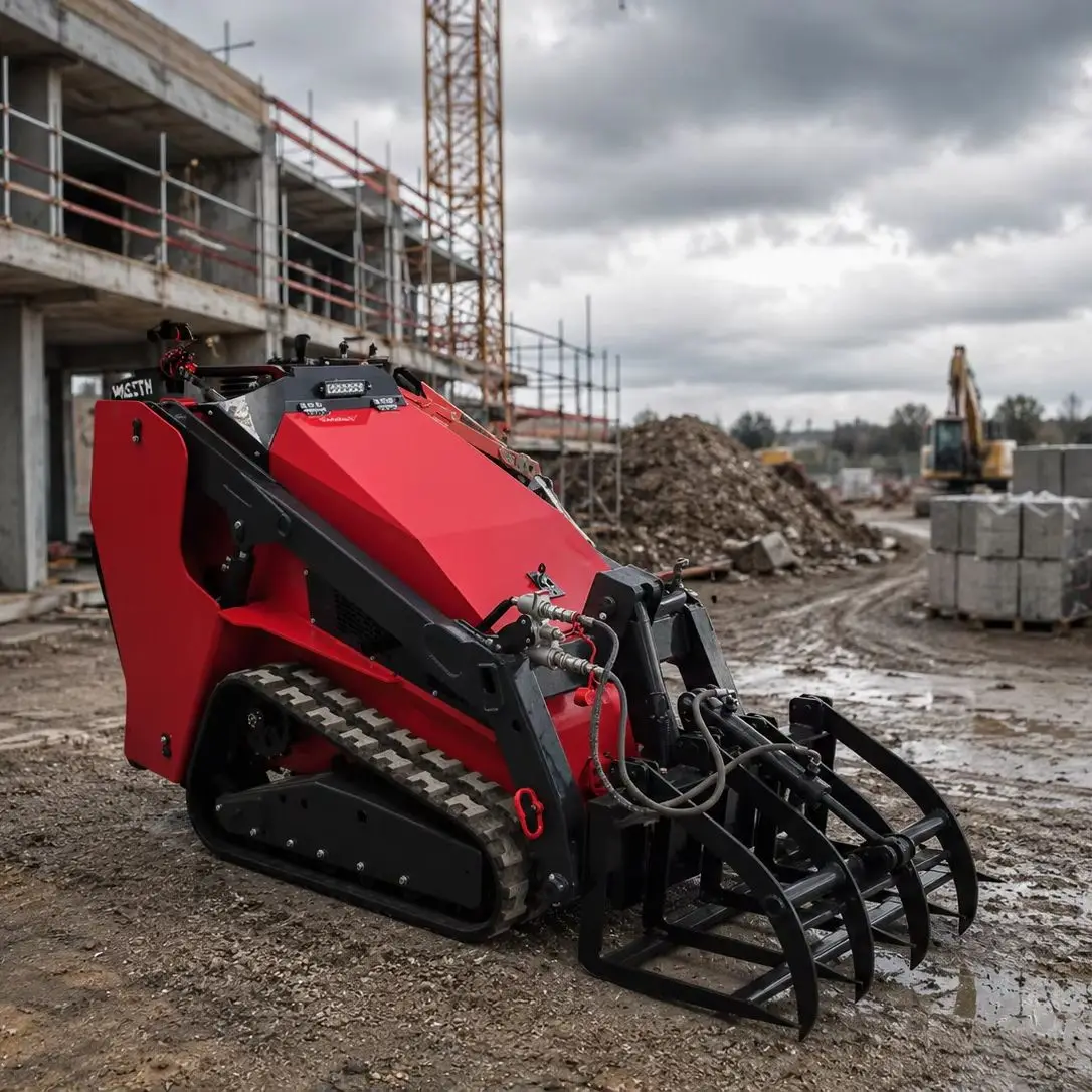 

CE Approved Kubota Mini Skid Steer Loader Hydraulic Compact Euro 5 Working Equipment Machine