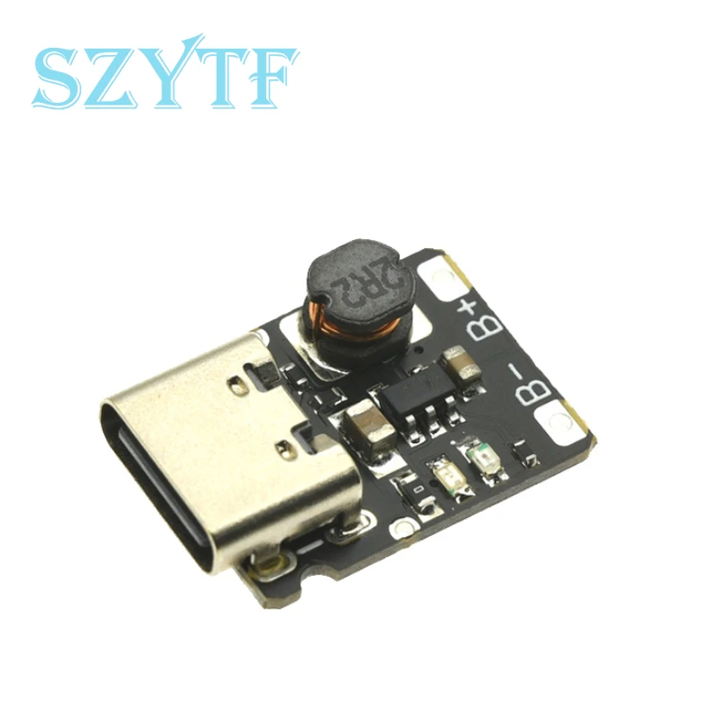 Type-C 5V Charge Discharge Integrated Module 3.7V 4.2V 18650 Lithium Battery Charging Boost Power Board Protection