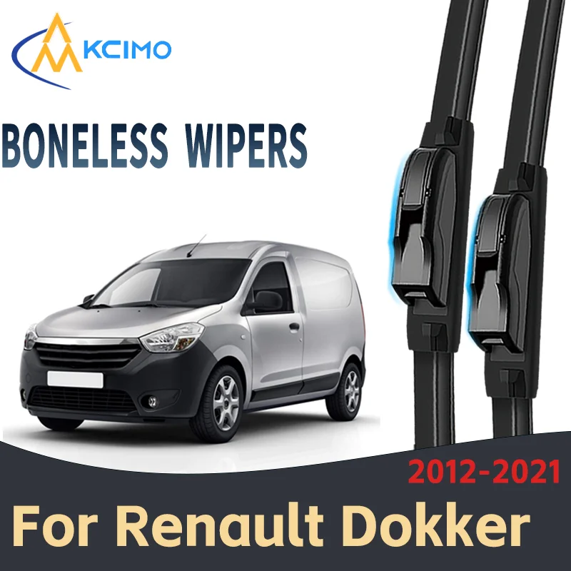

Easy Install Wiper Kit For Renault Dokker 2012-2021 Natural Rubber Windshield Wipers Durable Silent Car Care Replacement Parts