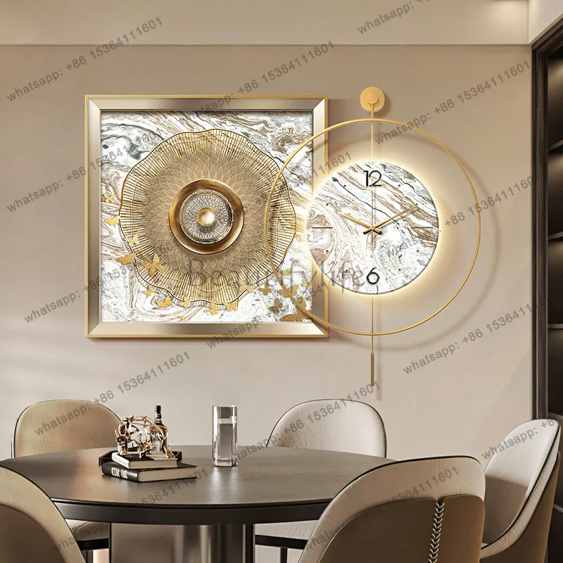 Best Sellers Luxury Design Wall Clocks Aesthetic Modern Living Room Minimalist Wall Watch Fashion Luxury Reloj Pared Ornaments H