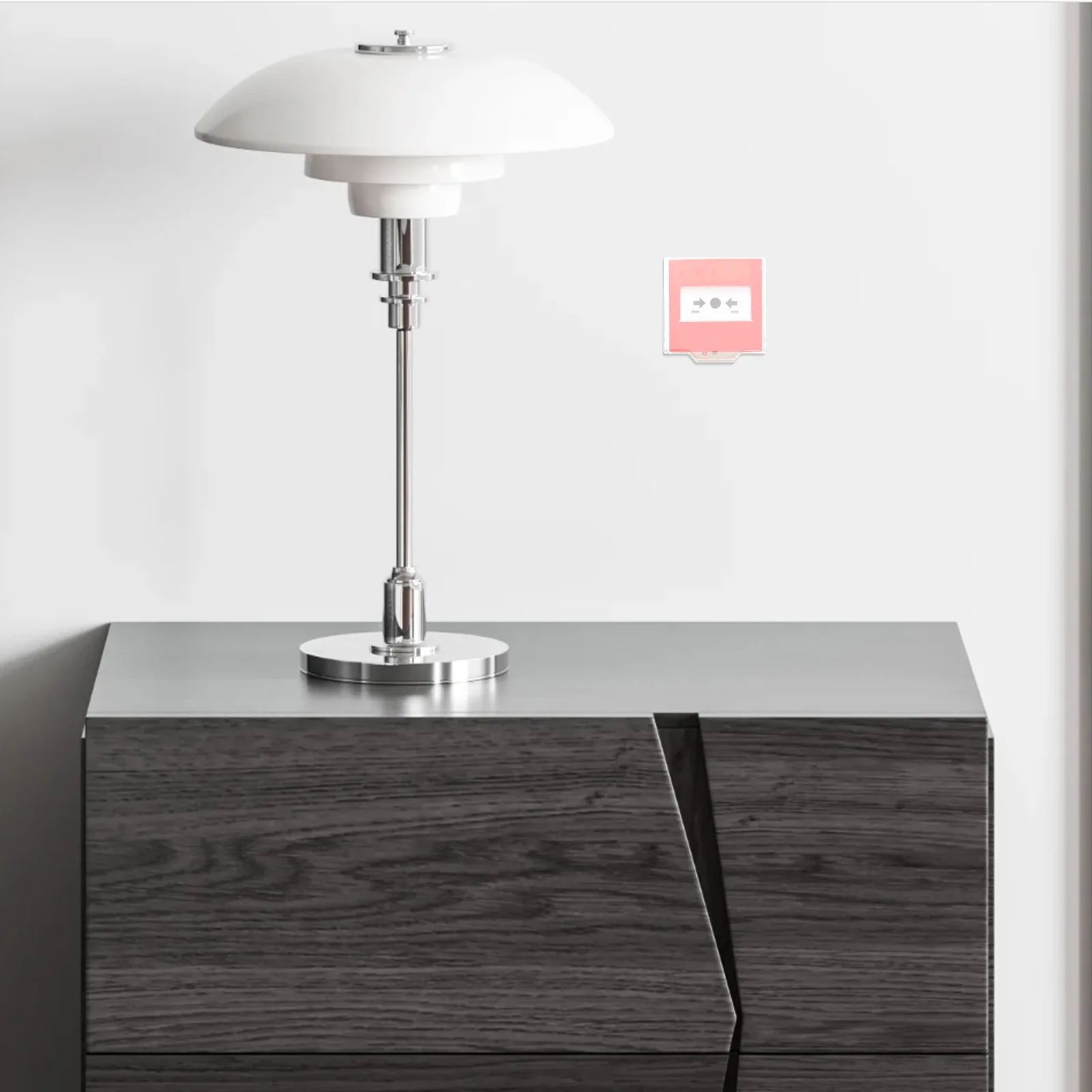 

4Pcs Transparent Emergency Stop Button Cover Fire Safety Protective Switch Guard for Residential Commercial Buildings