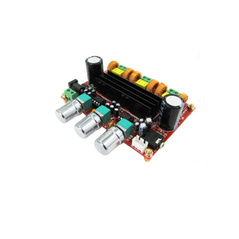 XH-M139 Amplifier Board 2.1 Channel Class D Digital Power Audio Stereo AMP Module 2 x 50W+100W for Audio System DIY Speakers