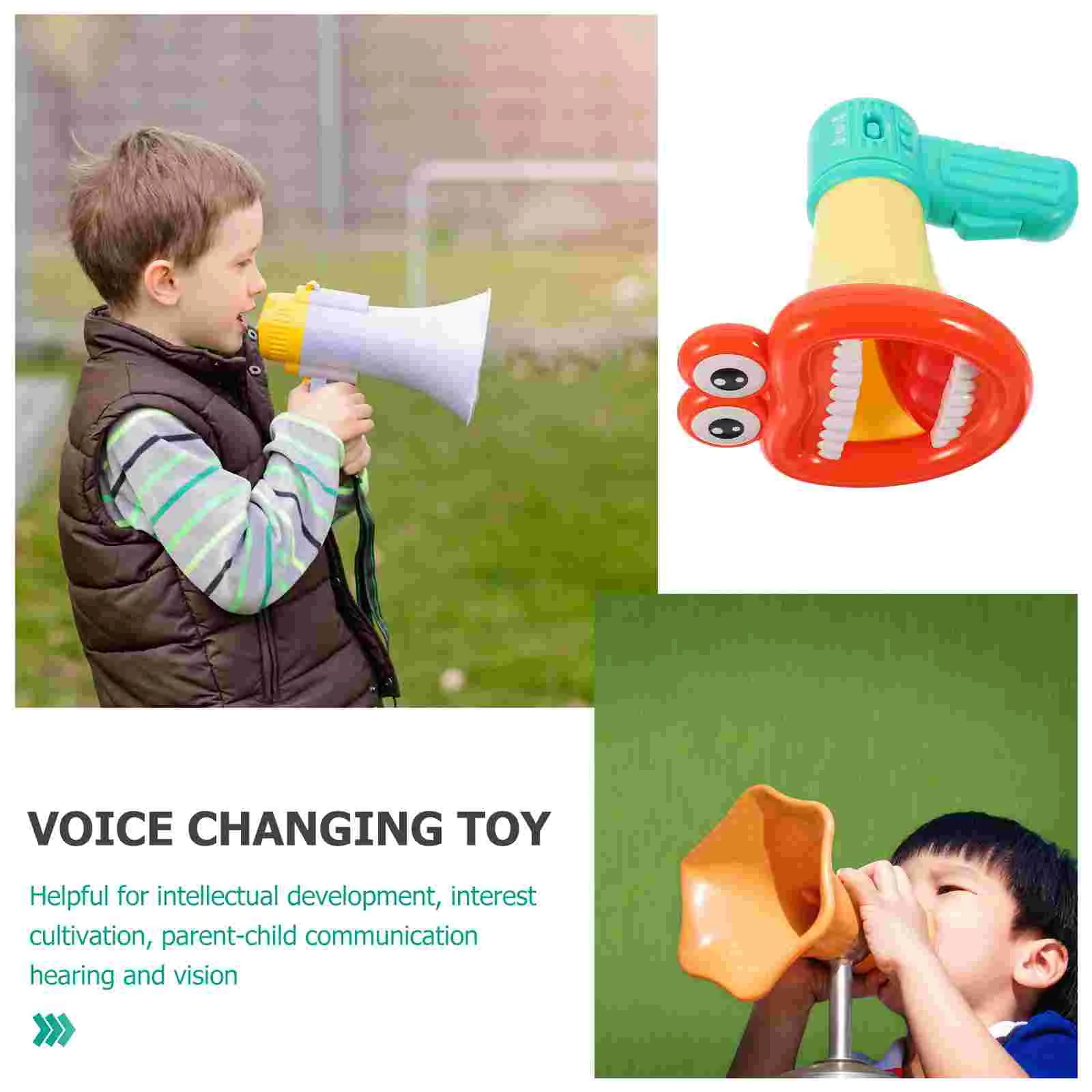 Portable Speaker Voice Changer Toy Trumpets Amplifier Kids Sports Cheering Sounding Child