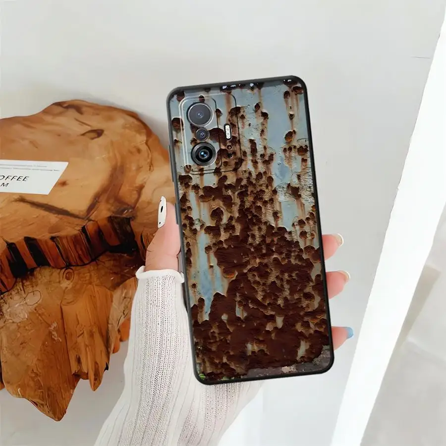 حافظة لهاتف Xiaomi Mi 9 10T 13 10 11 13 Lite 9T 11T 14 Pro CC9Pro تصميم صدأ ريترو