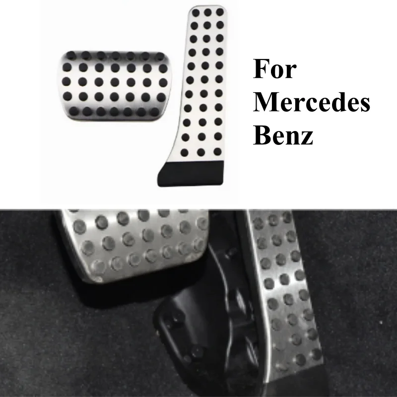 

Gas Brake Pedal Pads Cover for Mercedes Benz W203 W204 W205 W21 W211 W212 C207 W220 W221 W222 C219 C218 C208 X204 R170 R171 R231