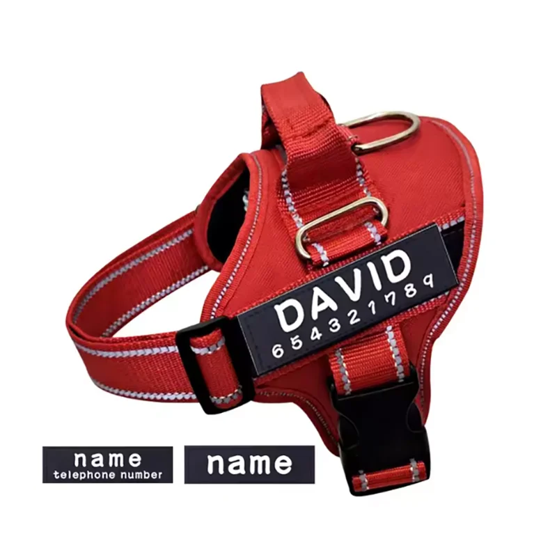 

Нейлоновый поводок 150 см, нейлоновая шлейка для собак, персонализированная светоотражающая шлейка для домашних животных для маленьких, средних и больших собак, дышащая сетчатая подушка, собачья корна