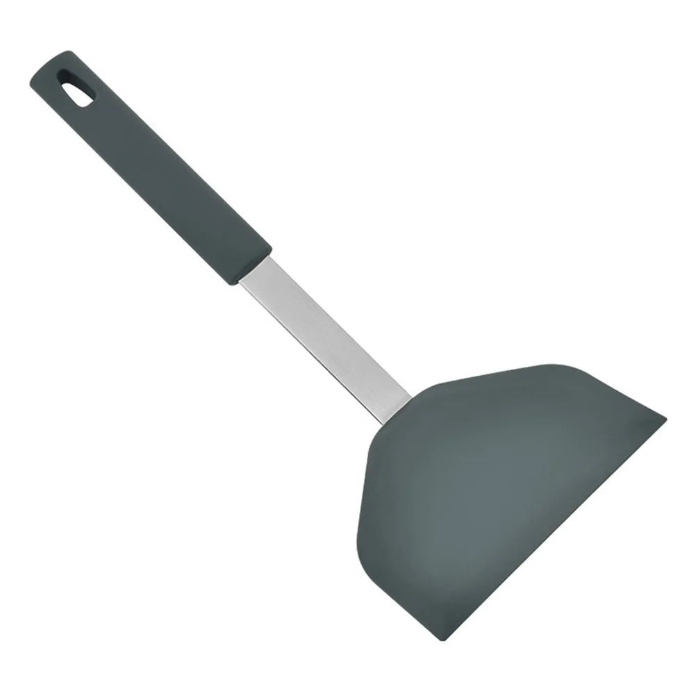 

Silicone Spatula Stainless Steel Cooking Shovel For Non-Stick Pans Kitchen Restaurant Wok Frying Tool Home Cooking Utensil