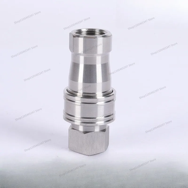 Open and Close Quick Connector Internal Thread Anti-rust Corrosion High Temperature Resistant Connector High Pressure  Connector