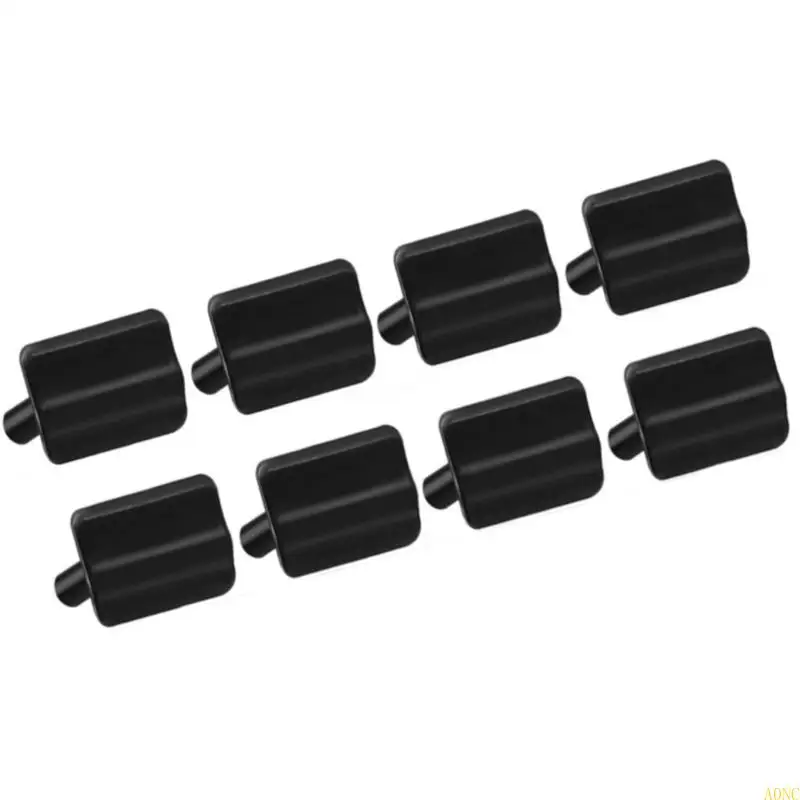 A0NC 4/8PCSラバースクラッチ保護カバーチップシリコンエアフライ式マシントレイラバーフィートエアフライ揚げマシンラバーバンパー