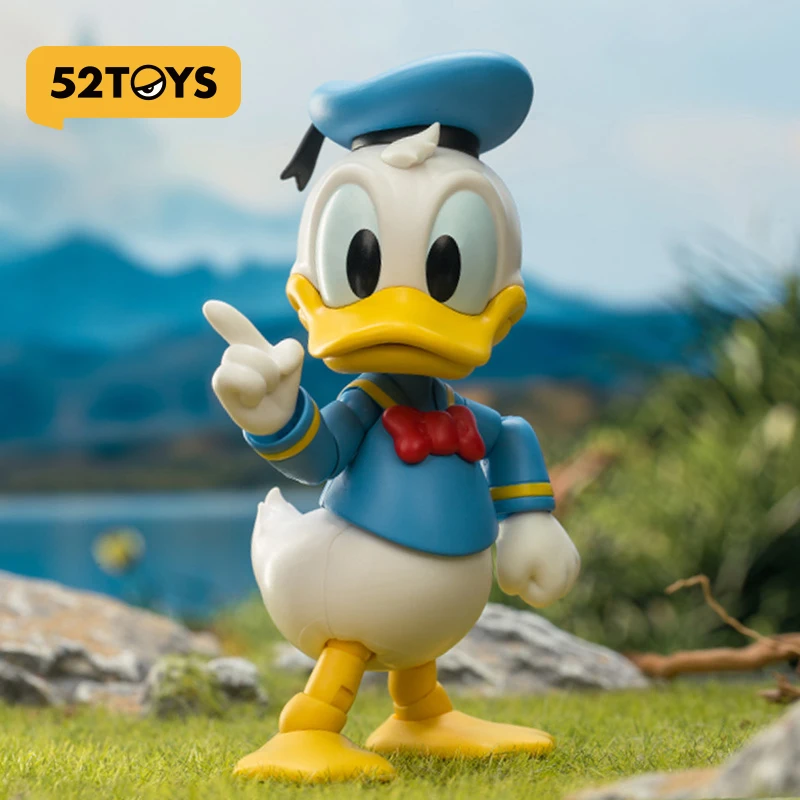 Disney Mickey And Friends Articulated Movable Doll Donald Duck Minnie Anime Figures Trendy Ornaments Christmas Gift Toy