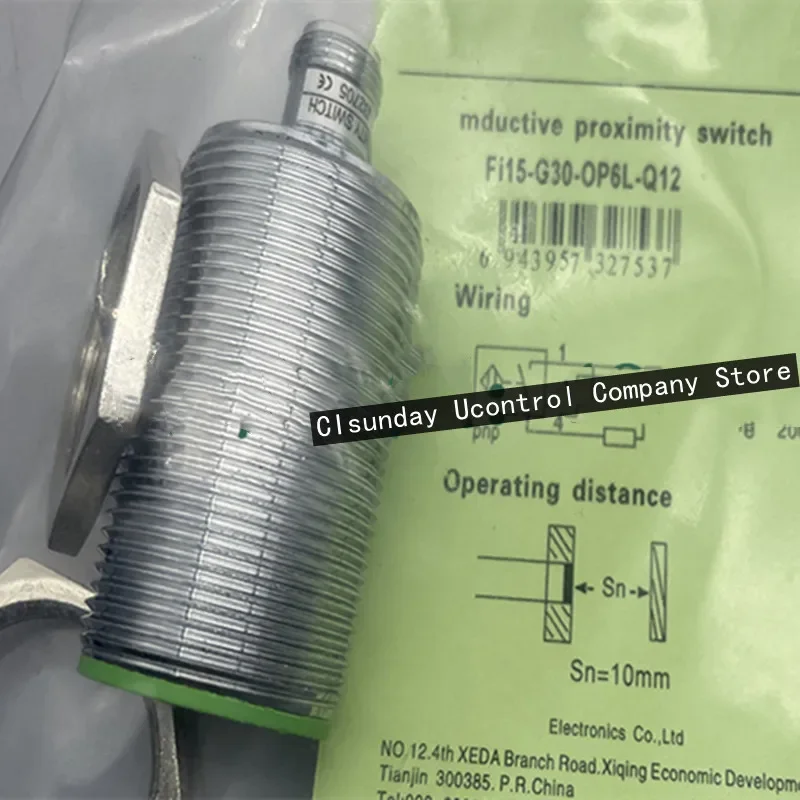 

3PCS New proximity switch FI15X-G30-OP6L-Q12 FI15-G30-ON6L FI15-G30-CN6L FI15-G30-CP6L FI15-G30-OP6L