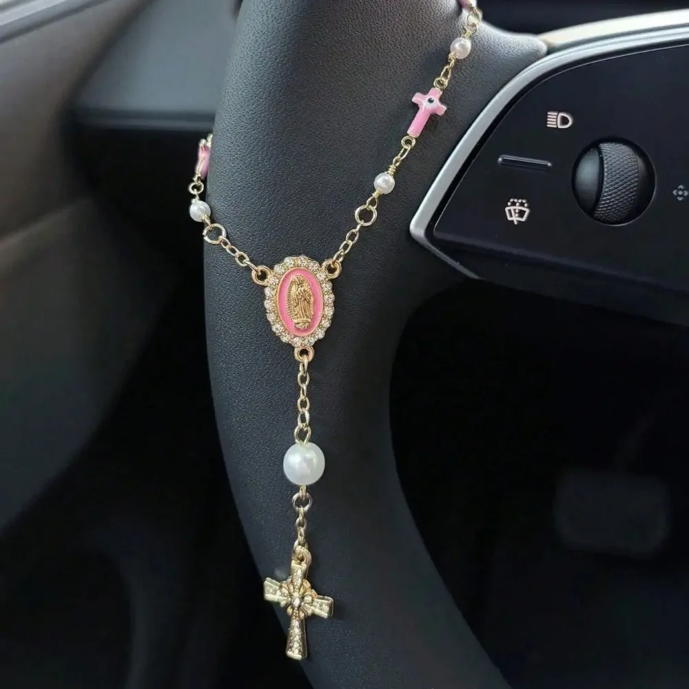 New Steering Wheel Bead Pendant | Car Pendant Accessories | Car Pendant | Unique and Fashionable Car Pendant Decoration view 2