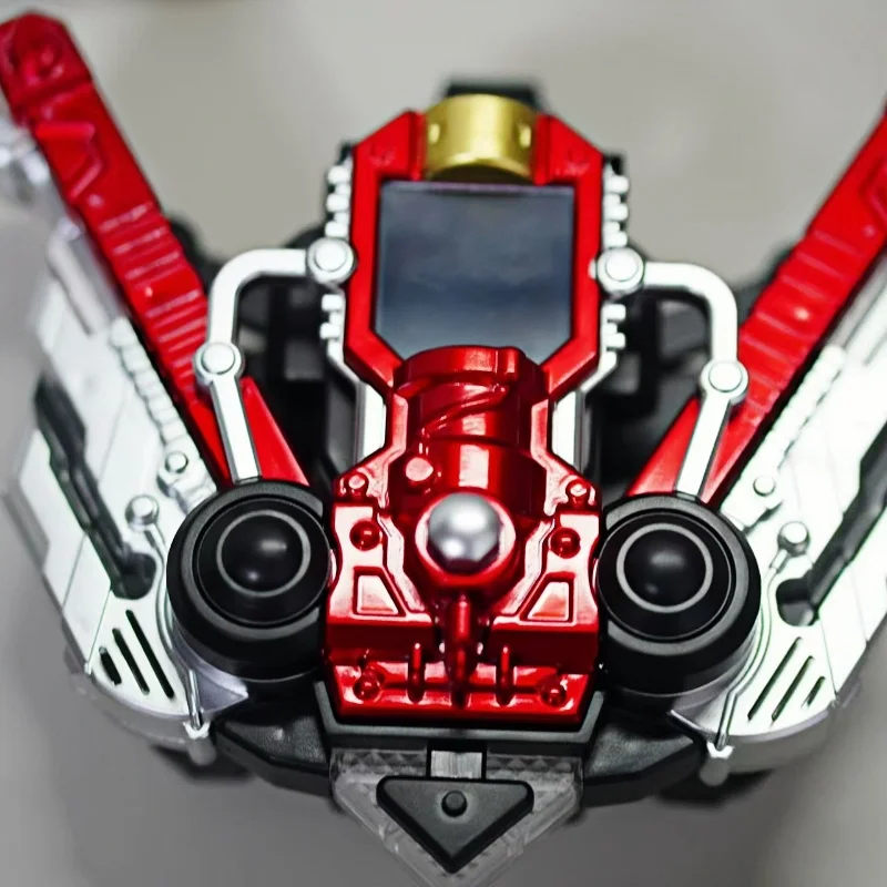 Custom Double Driver Belt for Kamen Rider W Metal Mechanical Switches Gaia Memory Compatible Anime Role Play Gear with Sound