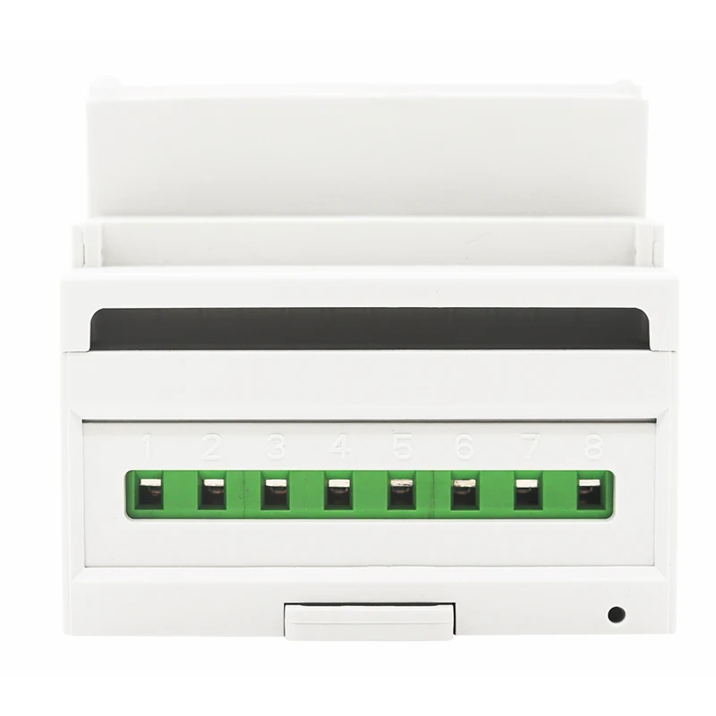 Imagem -05 - Monitor do Consumo de Energia Medidor do Poder Kwh Amperímetro Peças Rs485 Modbus 50 100 15 200ct 230vac Trilho do Ruído