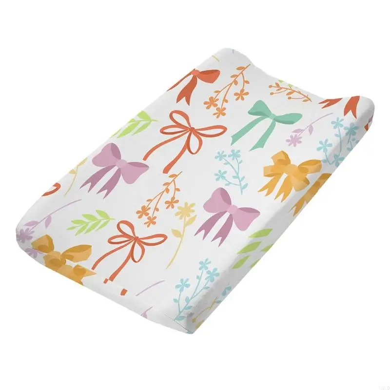 T8UD Baby Cotton Nursery Pad Cover Diaper Change Stretchy Print Changing Table Sheet