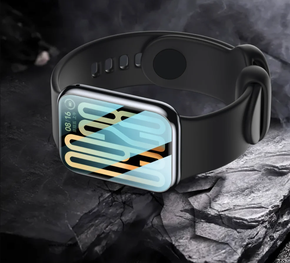 3D Soft Edgeป้องกันฟิล์มสายรัดข้อมือสําหรับXiaomi Mi Band 9 Pro/Active Smartbandป้องกันหน้าจอสมาร์ทMibandอุปกรณ์เสริม