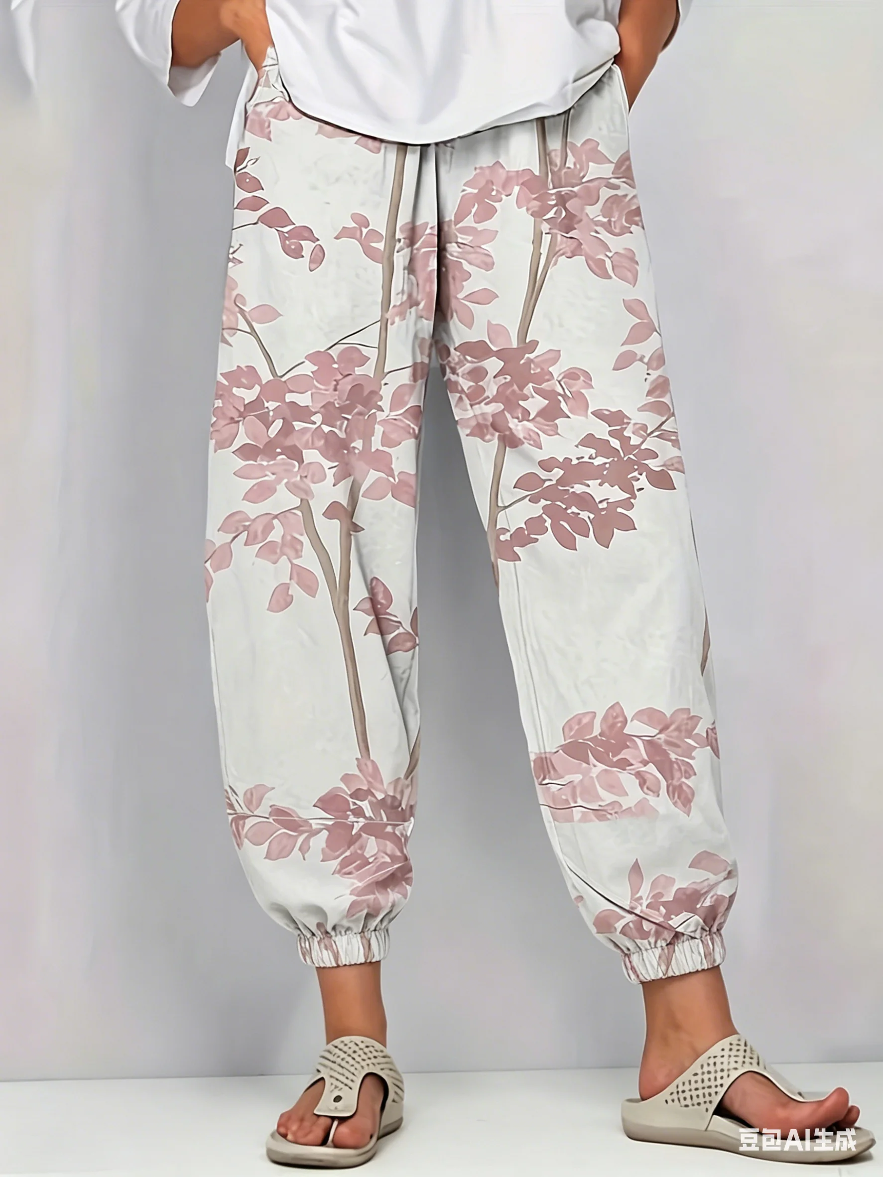 

Retro Pattern 3D Printed Casual Jogging Pants Loose Pants Bohemian Men's and Women's Street Wear Summer Loose Pants