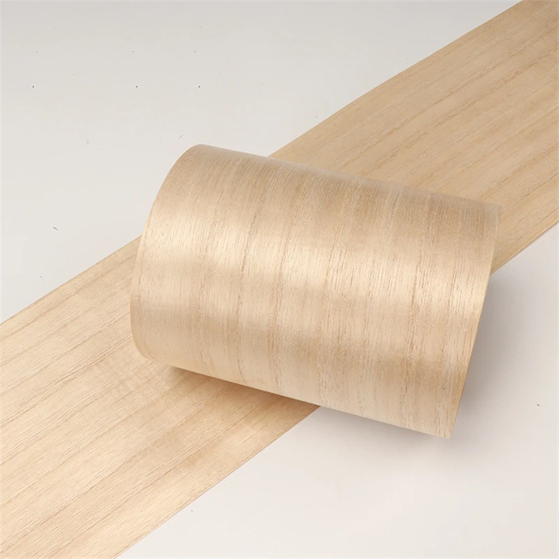 

Natural Wood Veneer Paulownia for Furniture about 20cm x 2.5m 0.25mm Q/C