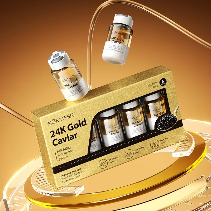 24K Caviar Collagen Moisturizing Serum—A firming, lifting, and moisturizing facial skincare product suitable for all skin types