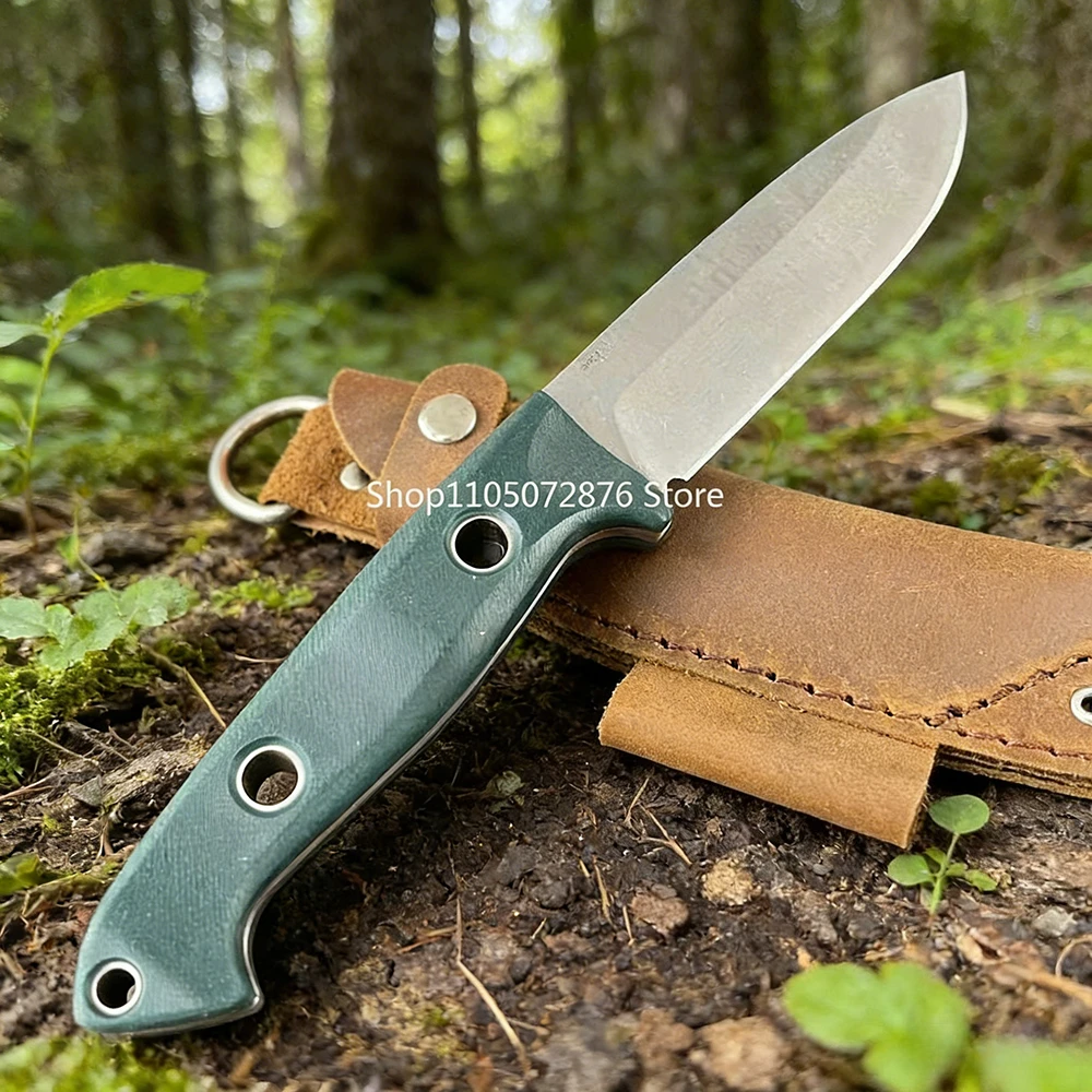 

Многофункциональный нож для кемпинга с фиксированным клинком, рукоять G10, для выживания в дикой природе, охоты, приключений в джунглях, спасательных работ, мультитул, EDC-инструмент.