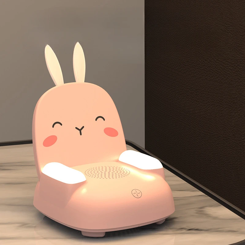 Cute Rabbit Music Atmosphere Light Premium Birthday Gift Mobile Wireless Charging Creative Gift