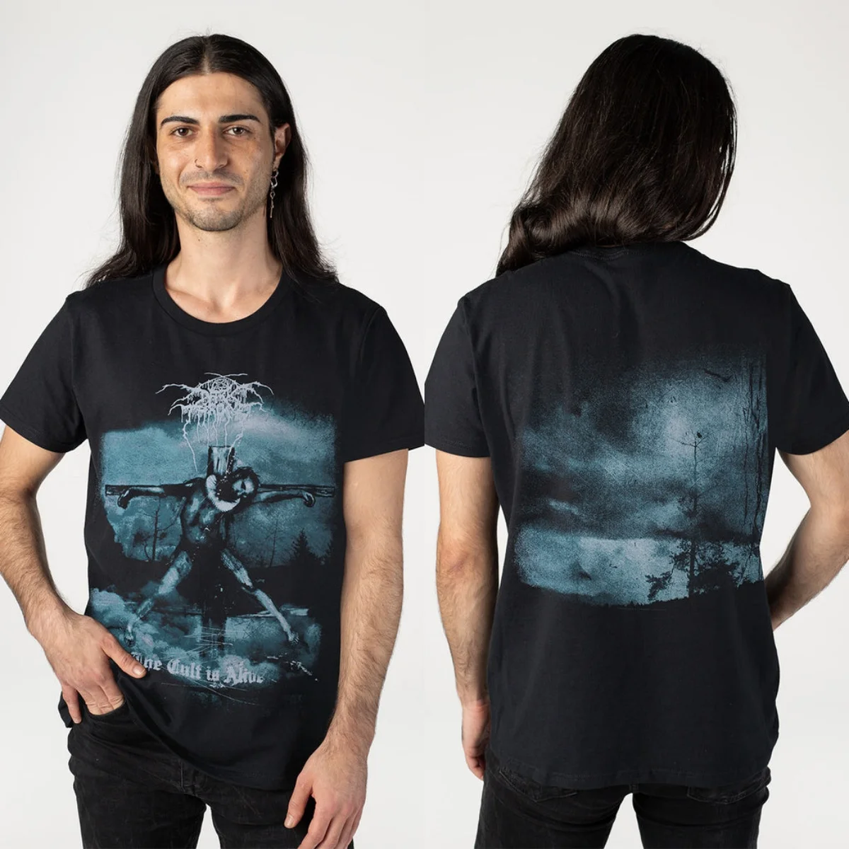 Hot Darkthrone Graphic Cotton T-shirt Unisex Summer Short Sleeve Fashion Brand Tee Luxury Casual Vintage Retro Tees