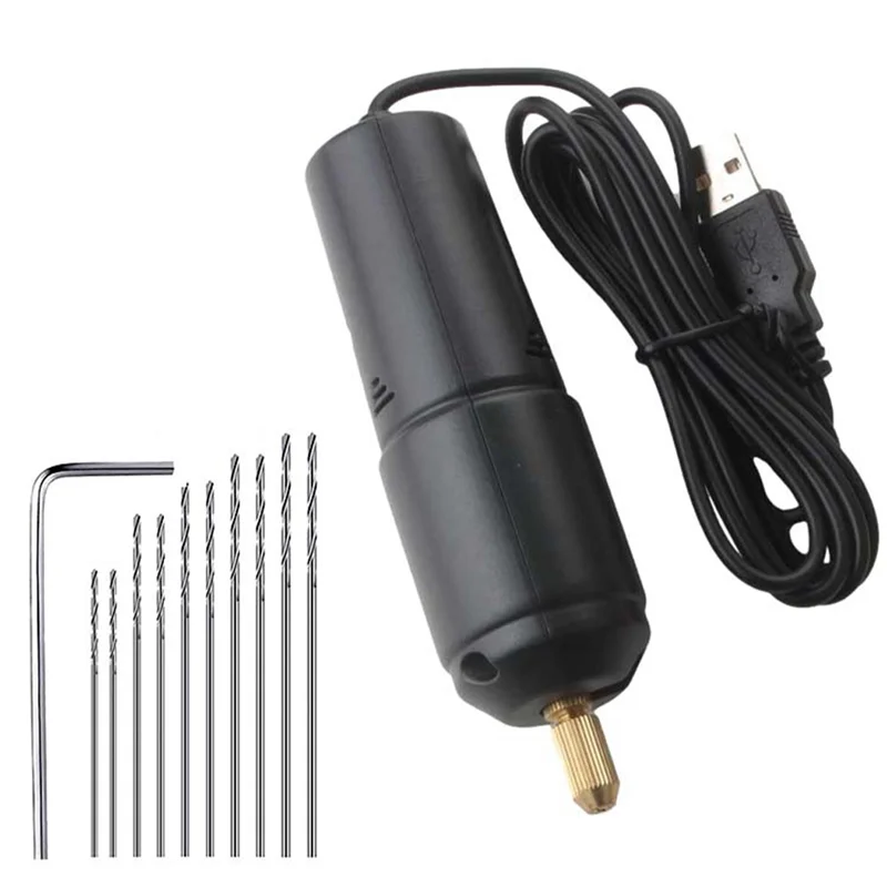 

ABYN-USB Electric Steel Multi-Purpose Electric Steel Portable Hand-Held Drilling Tool Mini Electric Drill
