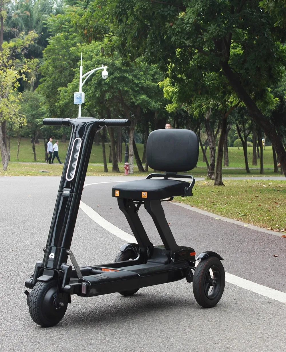 Electric scooter for the elderly Small foldable outdoor tricycle travel tool convenient for traveling.