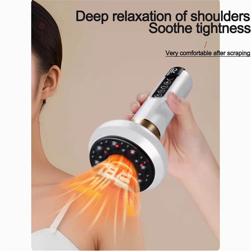 【スーパーセール】美容サロン メリディアン ドレッジ 電動砭石スクレイピング器具 陰圧吸着機 充電式