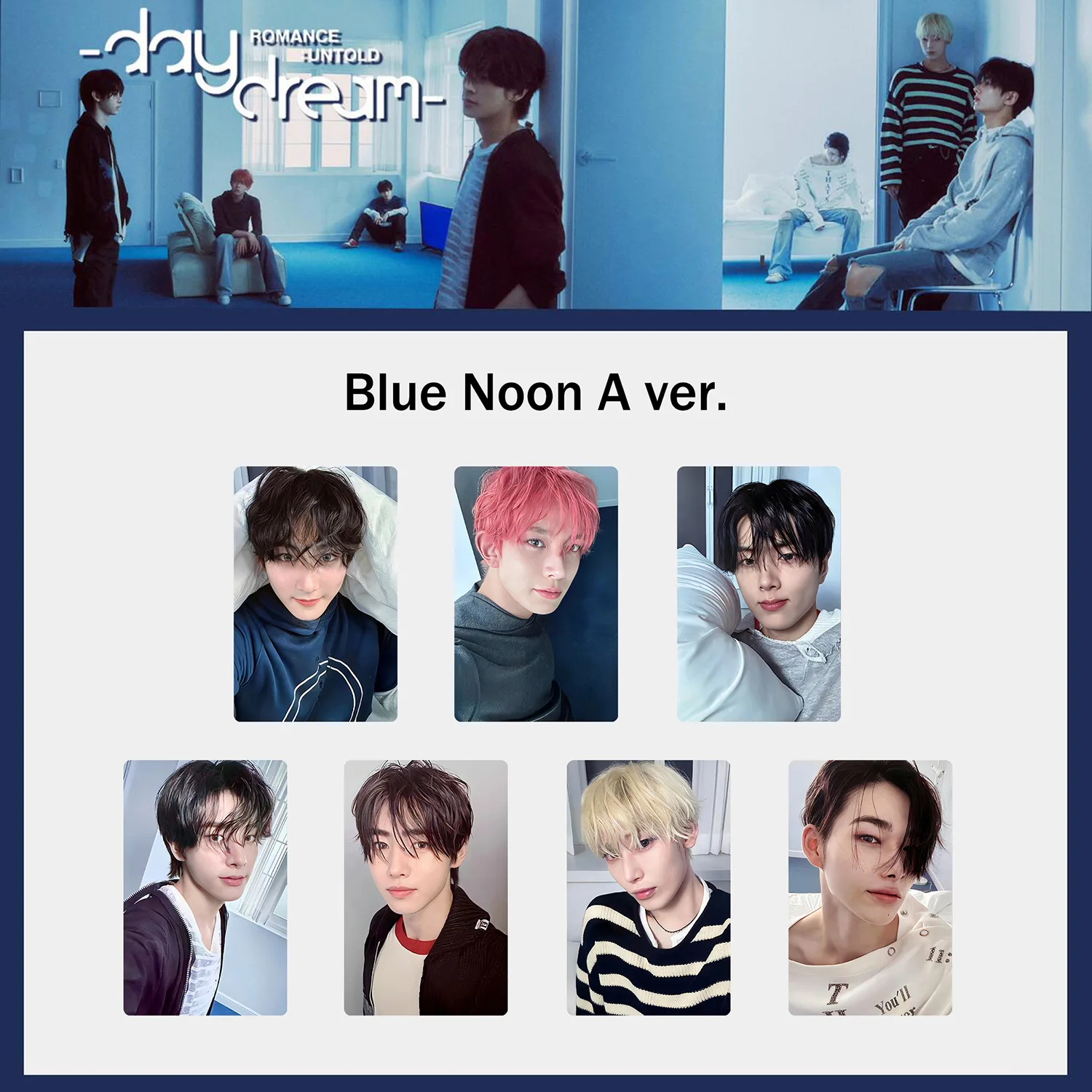 Kpop Card JUNGWON HEESEUNG SUNGHOON SUNOO Regular 2nd Album DAYDREAM High Quality Kpop Album Fans Collectible Japan Special Card