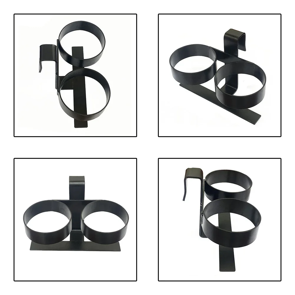 Двойной держатель для напитков и чашек для охладителей для кемпинга — стеллаж для хранения 19x12,8x12,3 см подходит для охладителей и холодильников.