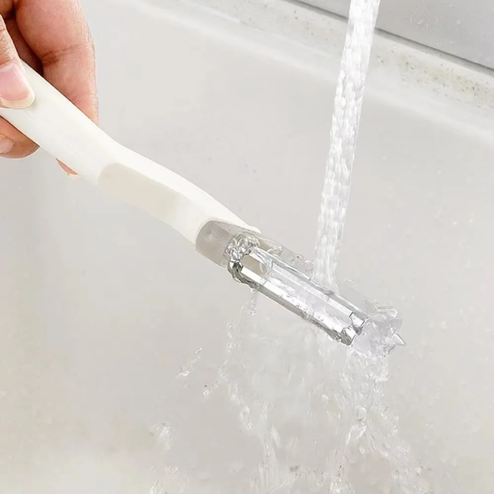 

New Multifunctional Kitchen Scraper Horizontal/Vertical Ergonomic Handle Vegetable Fruit Peeler Kitchen Peeling Tool Kitchen